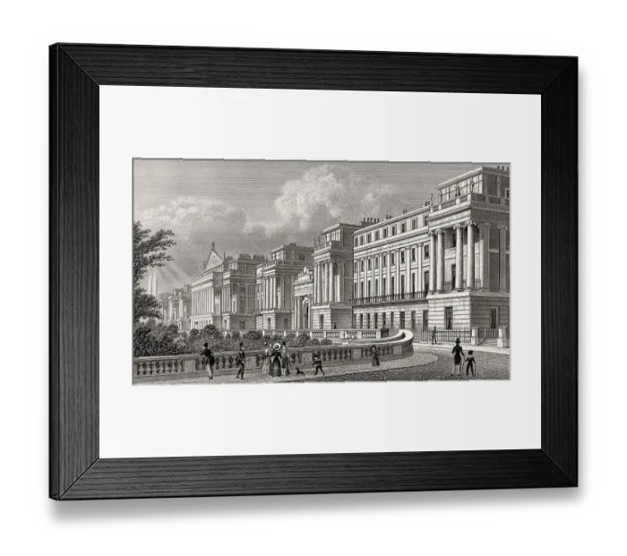 Framed Print : Cumberland Terrace, Regent's Park Framed Print : Cumberland Terrace, Regent's Park