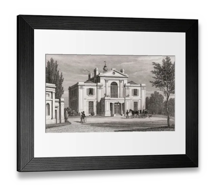 Framed Print : Villa in the Regent's Park Framed Print : Villa in the Regent's Park