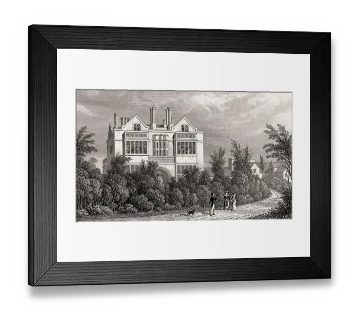 Framed Print : Sir H. Taylor's Villa, Regent's Park