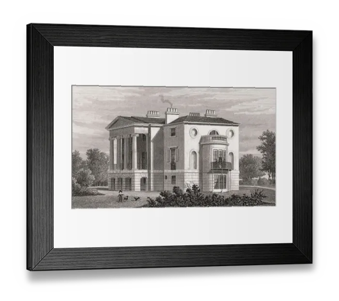 Framed Print : South Villa, Regent's Park Framed Print : South Villa, Regent's Park