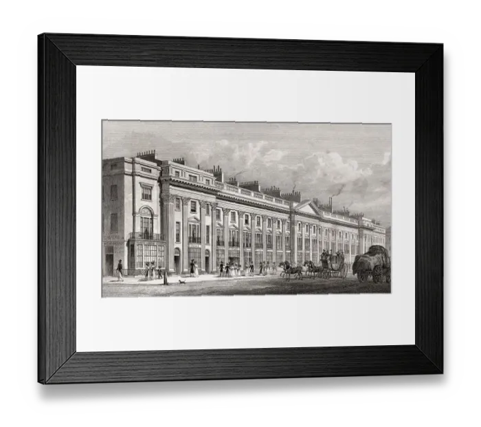 Framed Print : Part of the west side, Regent Street Framed Print : Part of the west side, Regent Street
