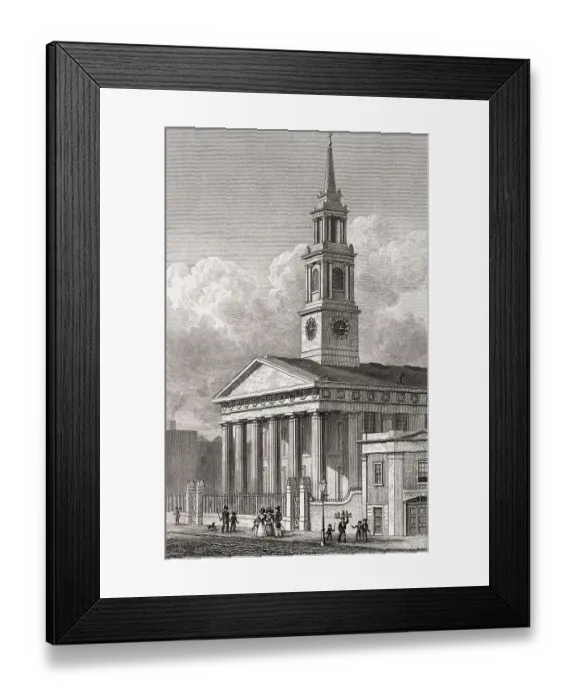 Framed Print : St John's Church, Waterloo Road Framed Print : St John's Church, Waterloo Road