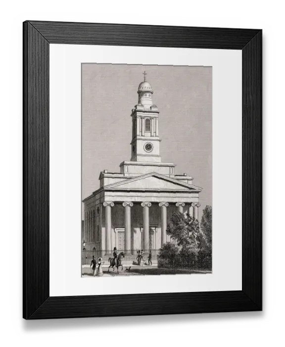 Framed Print : St. Peter's Church, Eaton Square Framed Print : St. Peter's Church, Eaton Square