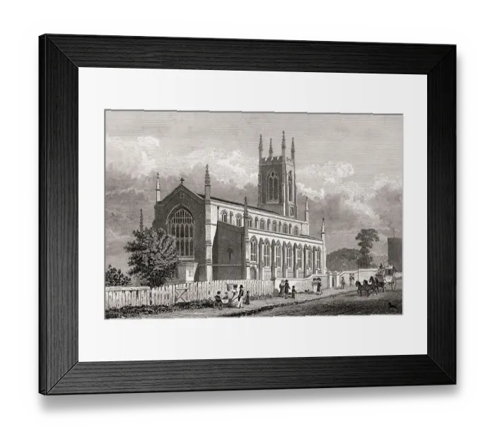 Framed Print : St John's Church, Upper Holloway Framed Print : St John's Church, Upper Holloway