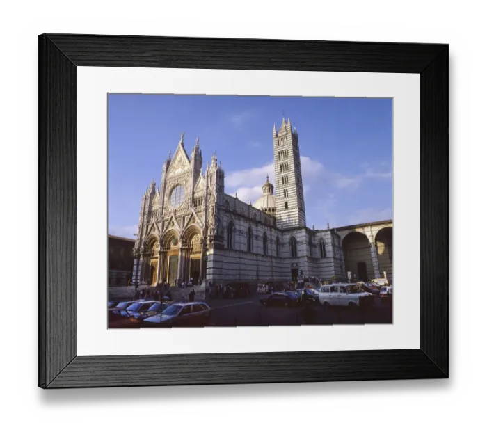 Framed Print : Italy. Tuscany Landscgaften ca