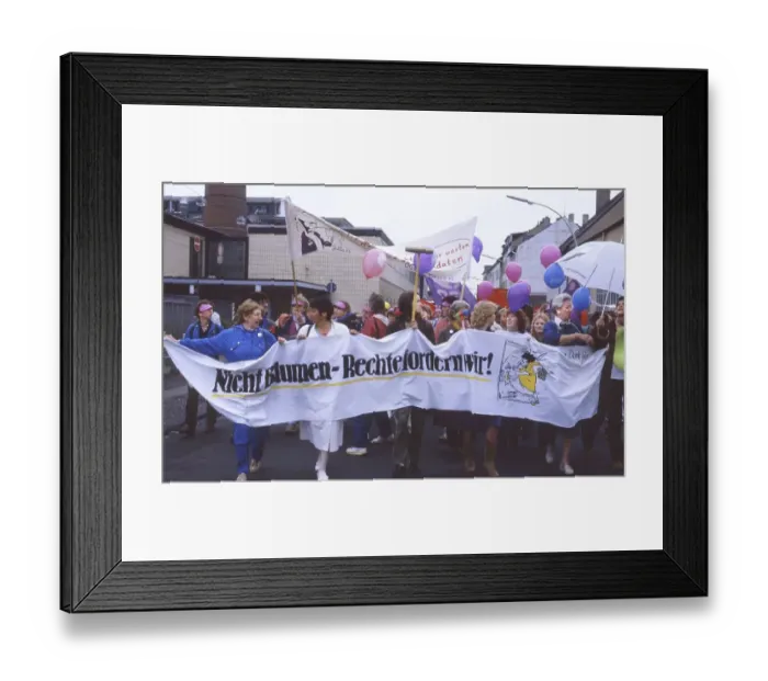 Framed Print : Ruhr Area: International Women's Day 8