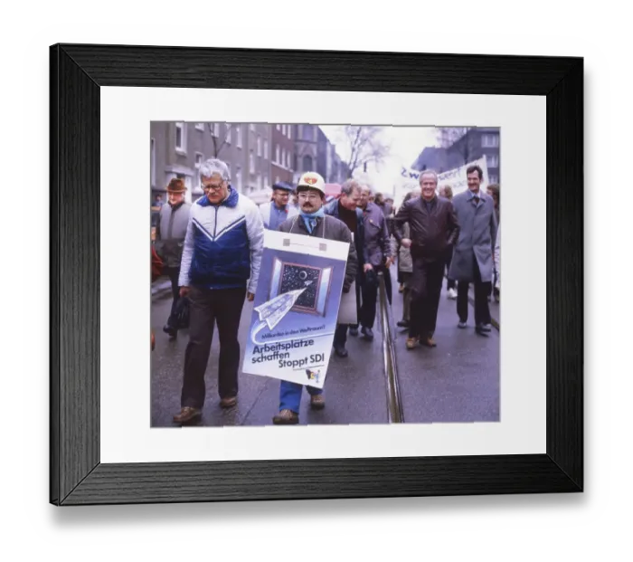 Framed Print : Siegen on 10 October 1985, Luwigsahafen on 14 December 1985