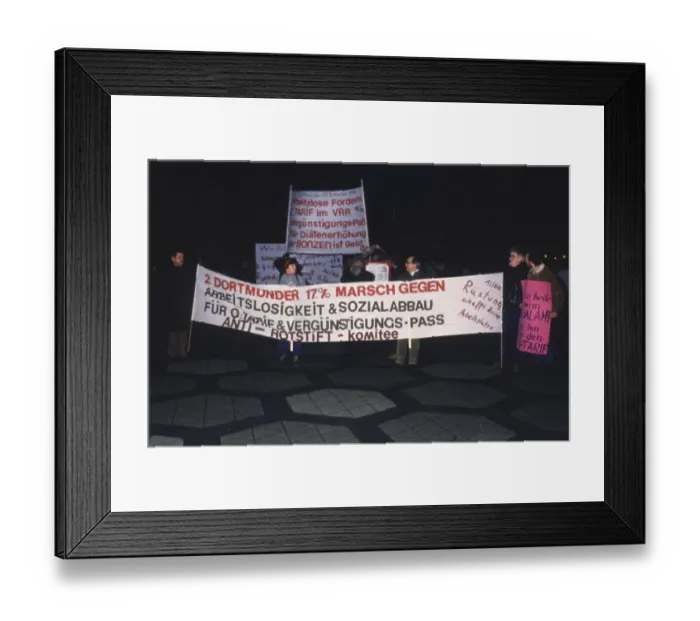 Framed Print : Dortmund. 2. 17% March of the Labour Soen on 24