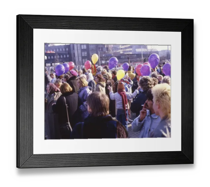 Framed Print : For equal rights. here on 7. 3