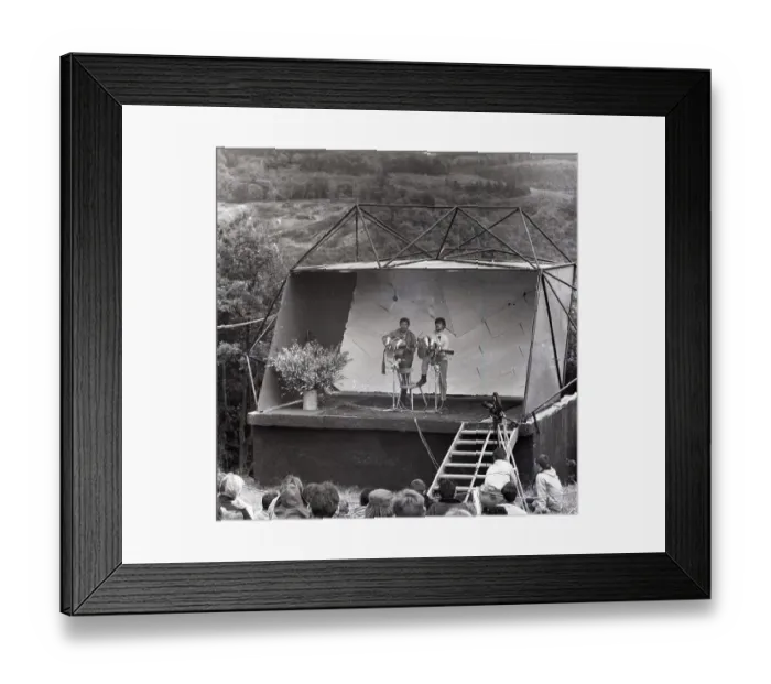 Framed Print : 3rd Festival of Chanson and Folklore on 26