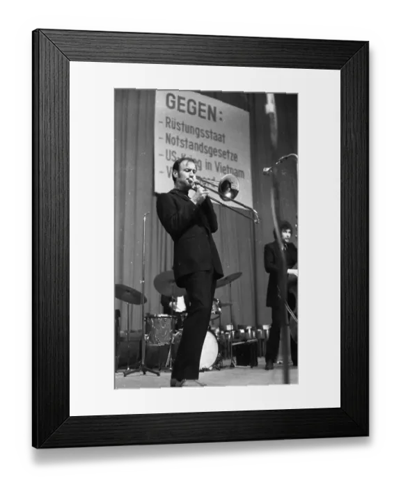 Framed Print : The Easter March 1968, Germany