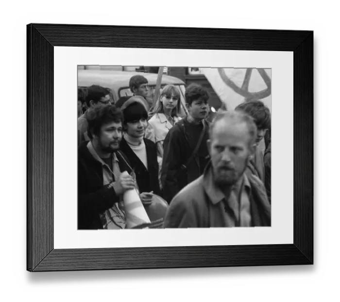 Framed Print : The Easter March 1968, Germany