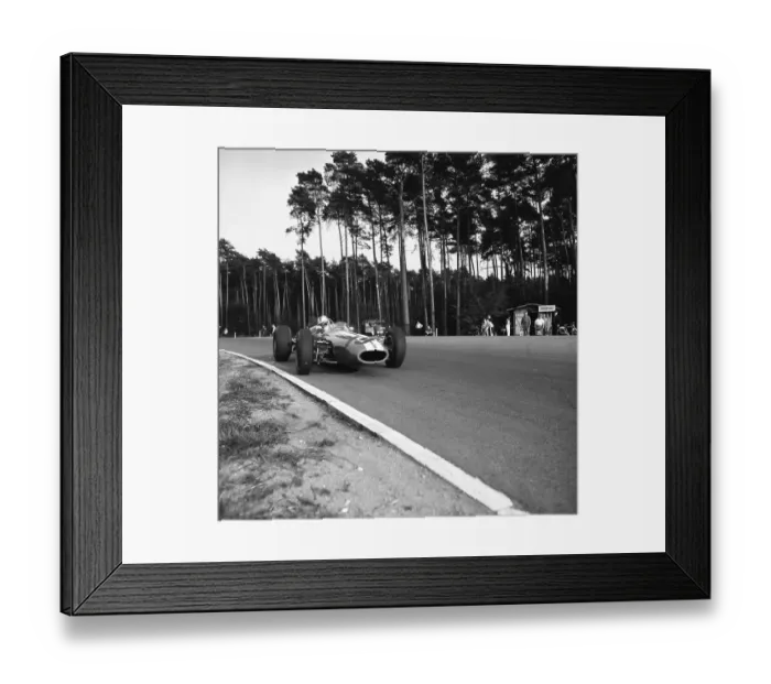 Framed Print : The training of the racing drivers at the Hockenheimring