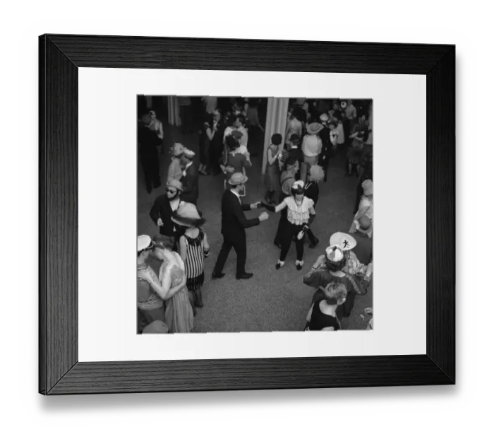 Framed Print : The carnival parade in 1966 in Cologne
