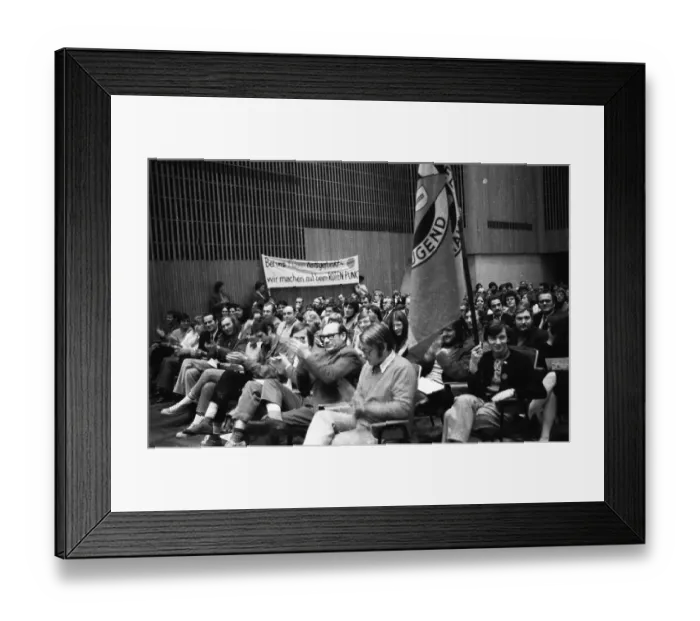 Framed Print : The 1971 local transport congress Framed Print : The 1971 local transport congress