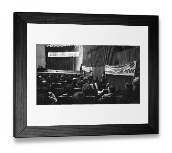 Framed Print : The 1971 local transport congress Framed Print : The 1971 local transport congress