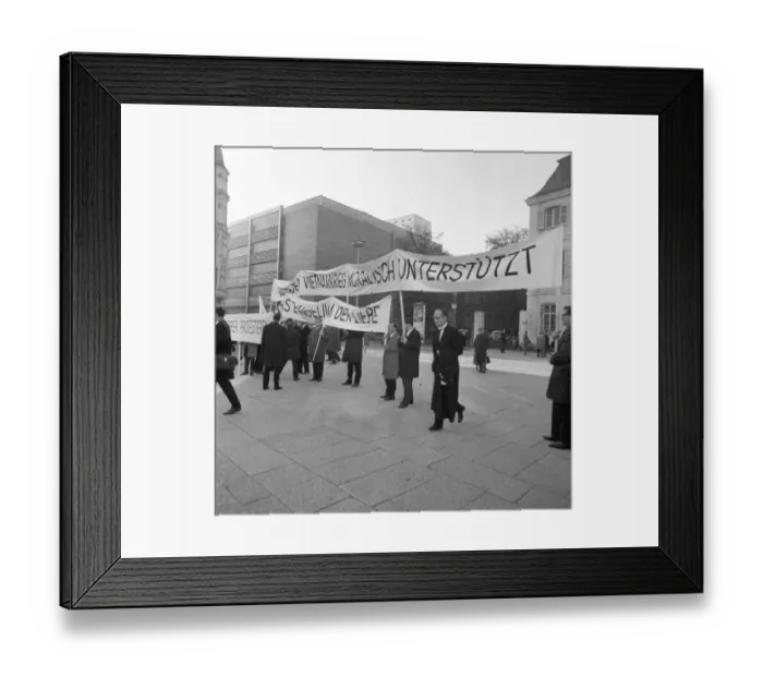 Framed Print : Those who support the Vietnam War betray the gospel of love