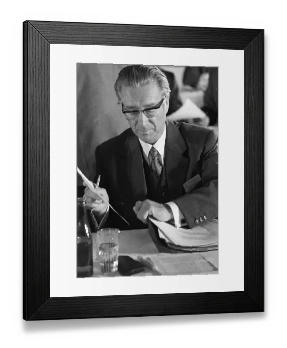 Framed Print : The 3rd Extraordinary Congress of the DGB