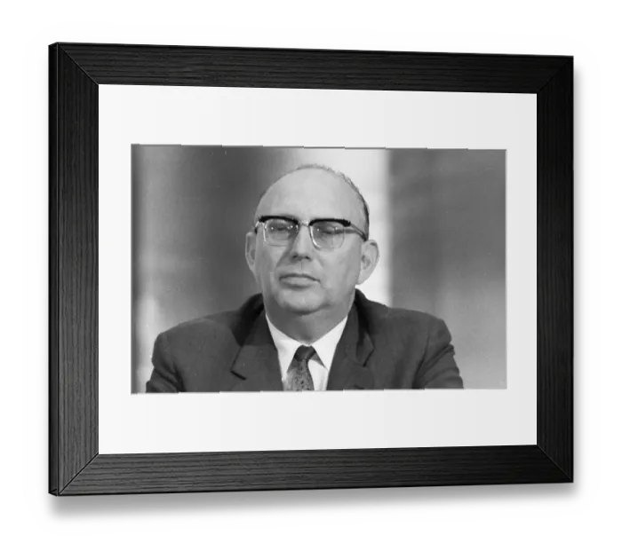 Framed Print : The Federal Party Congress of the Free Democratic Party (FDP) on 22 June 1970 in the Beethovenhalle in Bonn