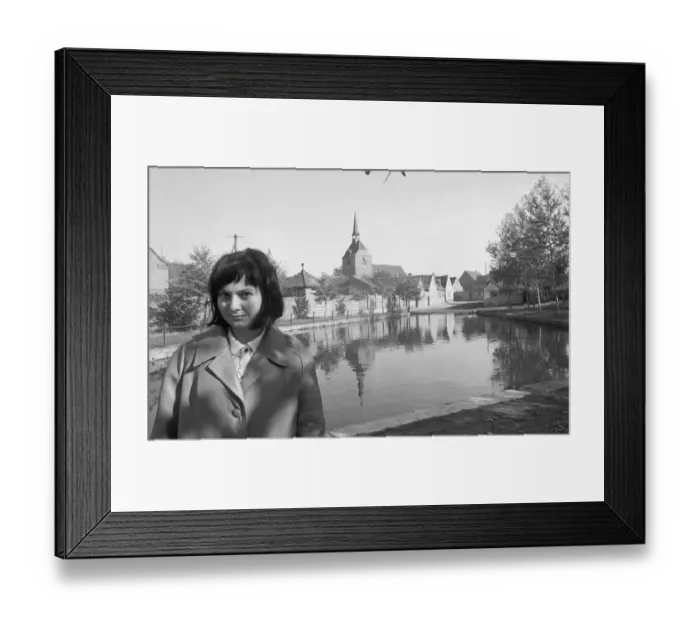 Framed Print : The picture was taken in the years 1965 to 1971