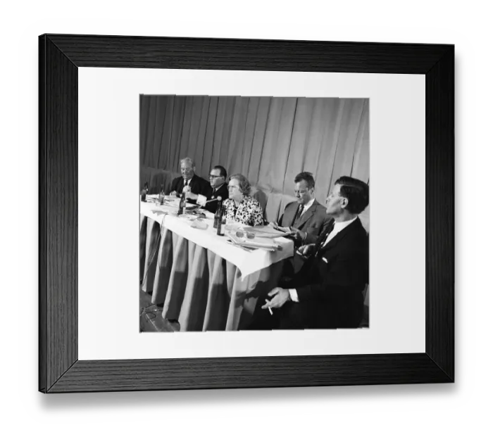 Framed Print : The SPD party conference from 1-5-6