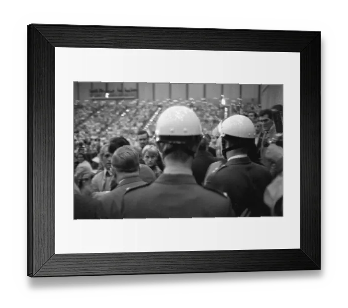 Framed Print : The head of the CSU, F. J. Strauss