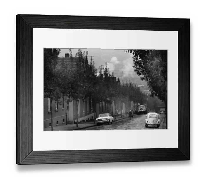 Framed Print : Photos and events from the Ruhr area in the years 1965 to 1971 Framed Print : Photos and events from the Ruhr area in the years 1965 to 1971
