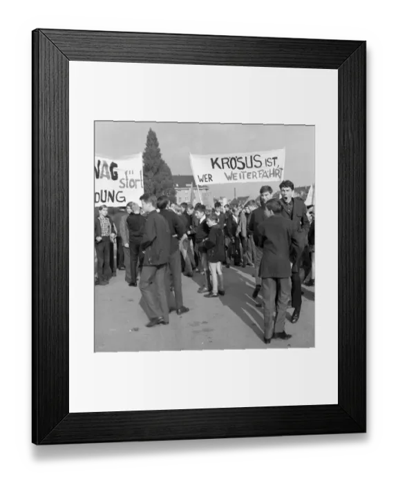 Framed Print : Students of all school types