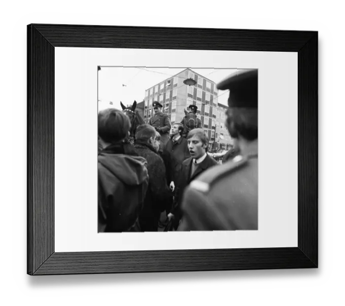 Framed Print : Students of all school types