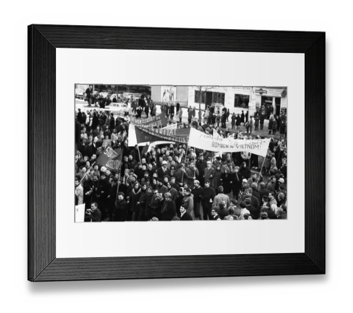 Framed Print : The 1968 International Vietnam Congress Framed Print : The 1968 International Vietnam Congress