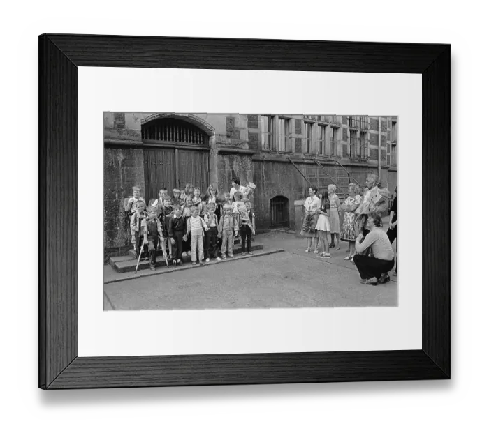 Framed Print : 01 / 09 / 1983 GDR East Berlin district of Prenzlauer Berg