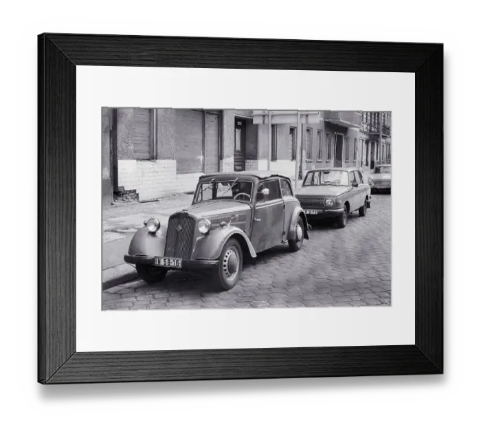 Framed Print : 10.10.1983 GDR East Berlin district of Prenzlauer Berg