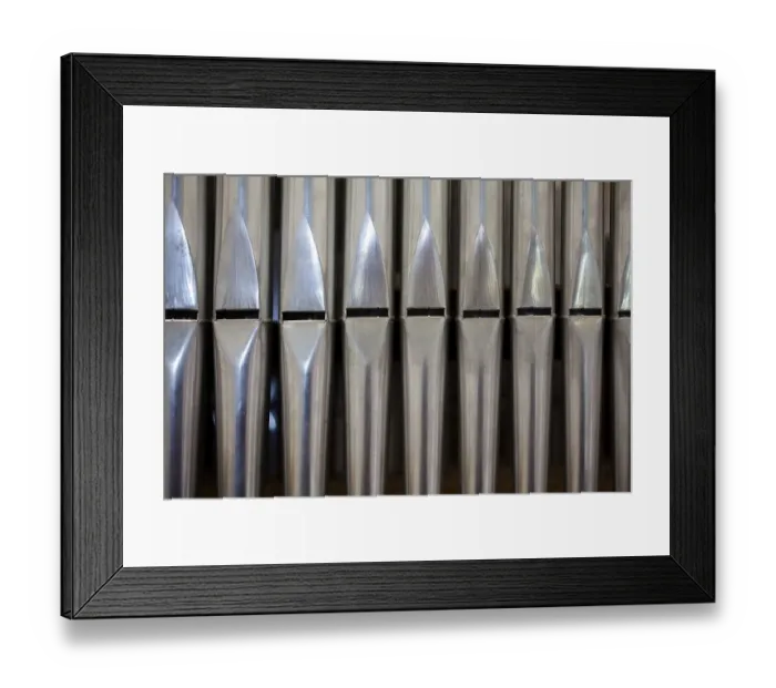 Framed Print : Pipes of an organ Framed Print : Pipes of an organ