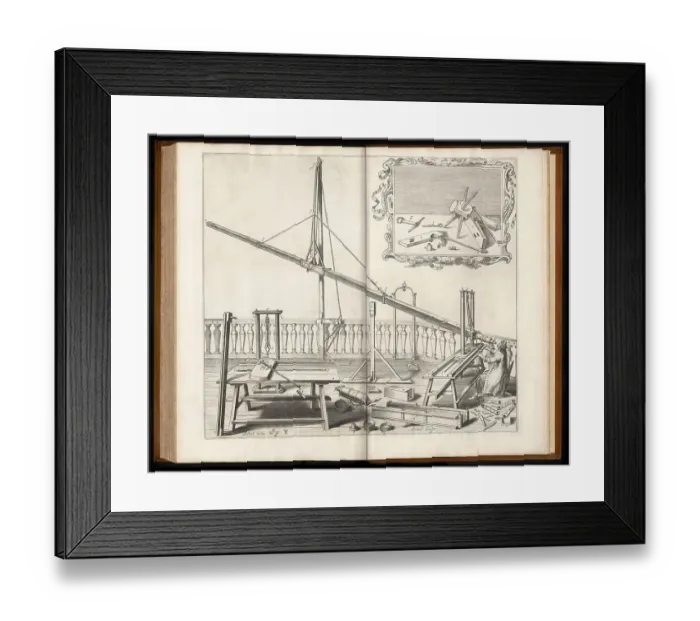 Framed Print : Keplerian astronomical refracting telescope Framed Print : Keplerian astronomical refracting telescope