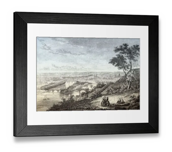 Framed Print : Rouen, region of Normandy, France