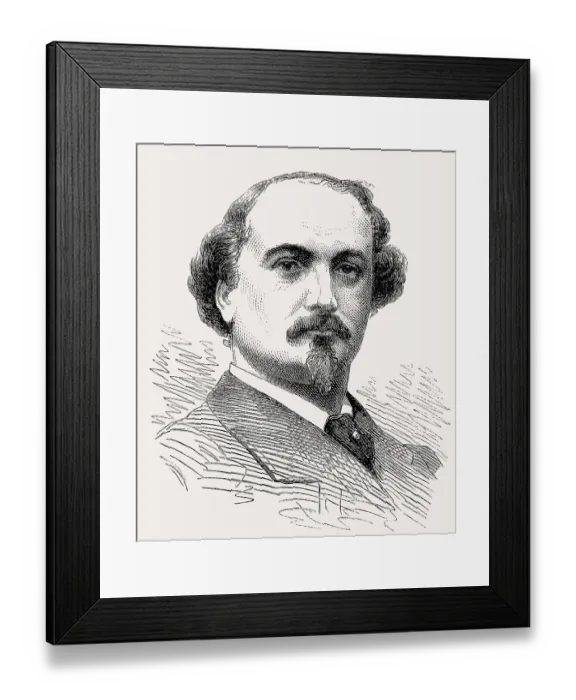Framed Print : Pierre-Francois Villaret, 1830
