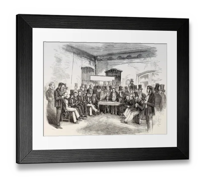 Framed Print : Stock Exchange, Buenos Aires, Argentina
