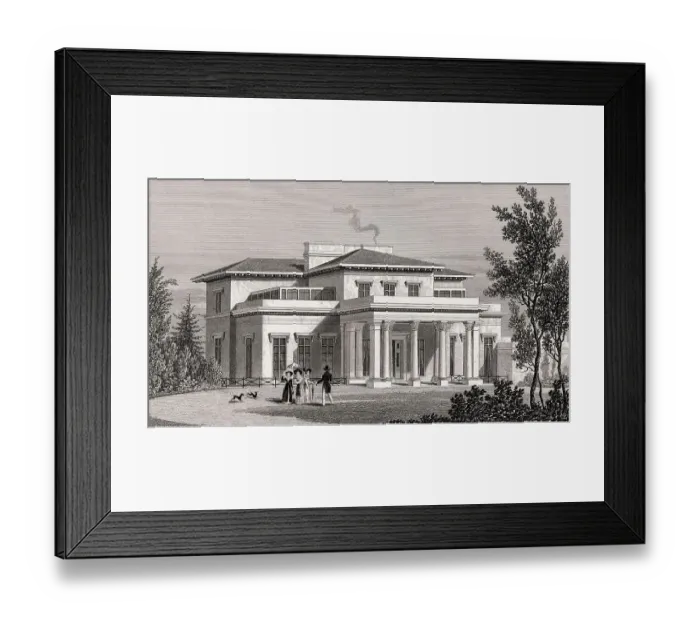 Framed Print : Villa in the Regent's Park