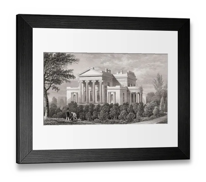 Framed Print : Villa in the Regent's Park Framed Print : Villa in the Regent's Park