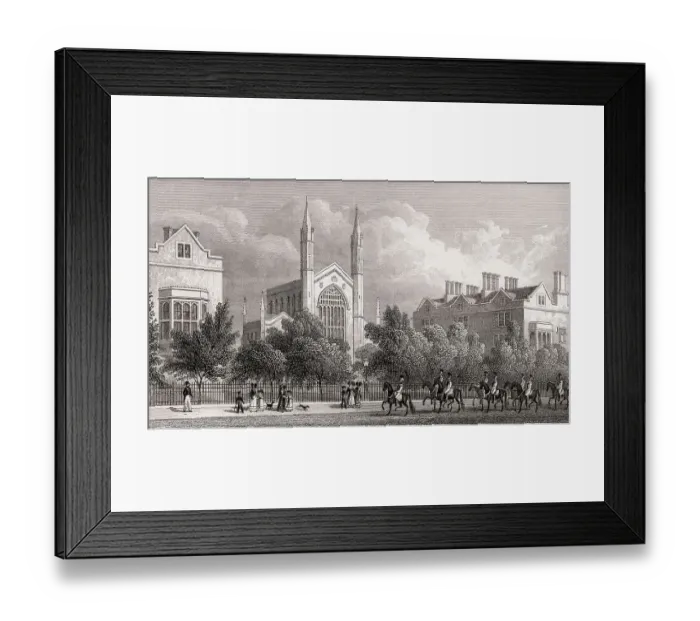 Framed Print : Royal Hospital Of St Katherine