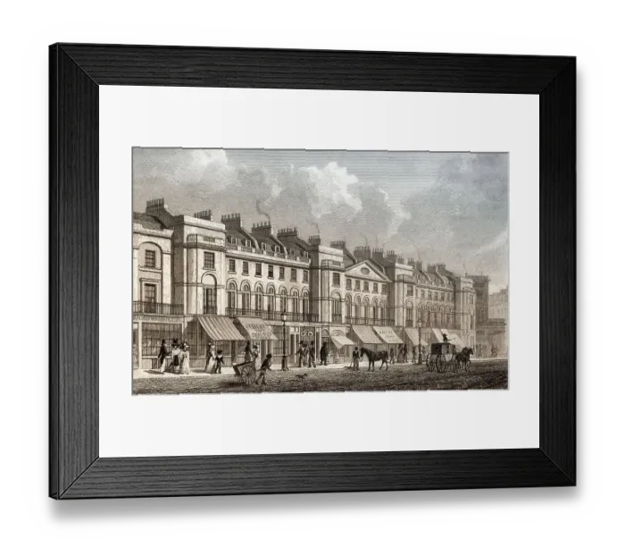 Framed Print : Part of the east side, Regent Street Framed Print : Part of the east side, Regent Street