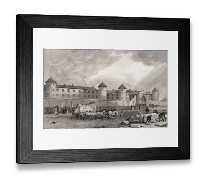 Framed Print : Millbank Prison, Millbank, Westminster