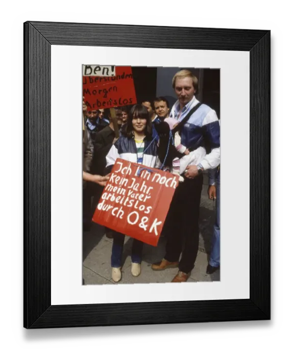 Framed Print : Hanover. 20th Protestant Church Congress with demonstrations on 6 Framed Print : Hanover. 20th Protestant Church Congress with demonstrations on 6