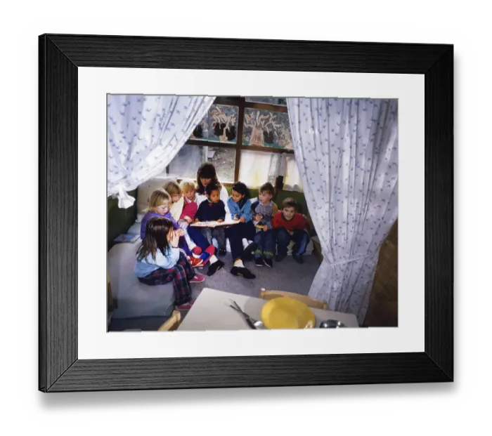 Framed Print : Dortmund. Kindergarten ca. 1989 90