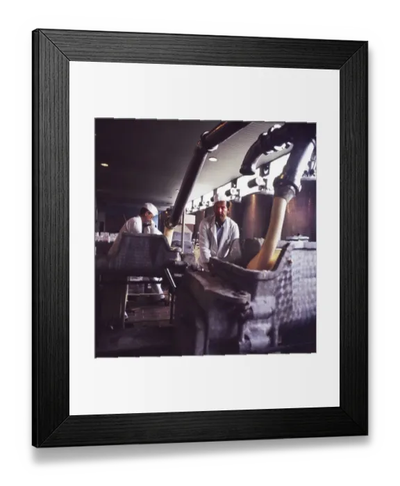 Framed Print : Bochum, company Westmilch, dairy, on 22, 5, 1980 Framed Print : Bochum, company Westmilch, dairy, on 22, 5, 1980