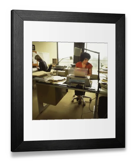 Framed Print : Wolfsburg. VW plants. Employees at the VW plant