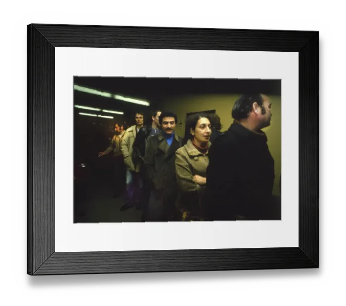 Framed Print : Dortmund. Arbeisamt unemployed foreigners ca