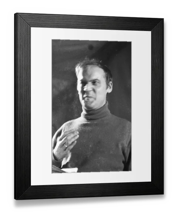 Framed Print : Here the 3rd Festival for Chanson and Folklore on 26