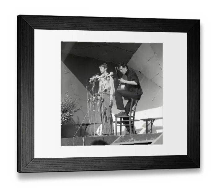 Framed Print : 3rd Festival of Chanson and Folklore on 26