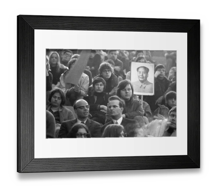 Framed Print : The Easter March 1968, Germany Framed Print : The Easter March 1968, Germany